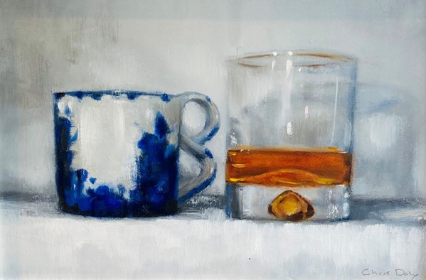 'Cup and Whisky' by artist Chris Daly